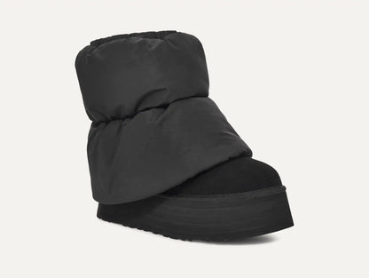 Mini Dipper matelassée black / black