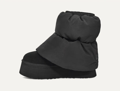 Mini Dipper matelassée black / black
