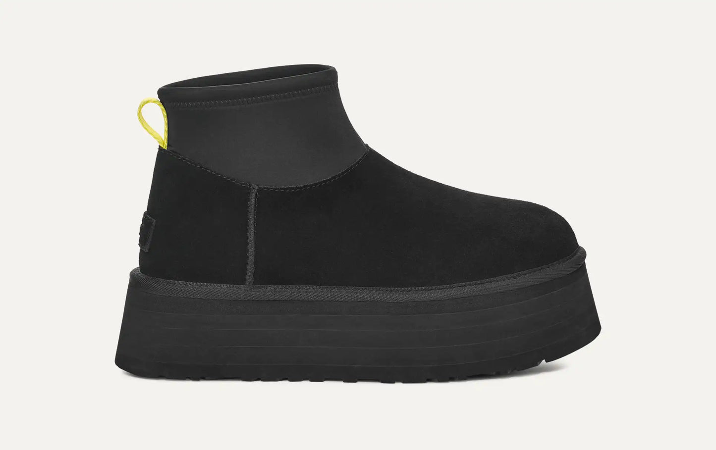 Mini Dipper matelassée black / black