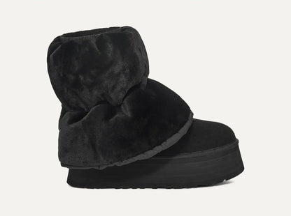 Mini Dipper matelassée black / black