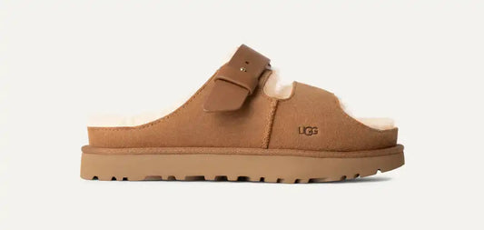 Mule Greenport à lanière chestnut