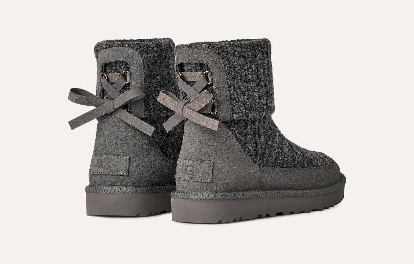 Mini Cabelle Knit Boot moon gray
