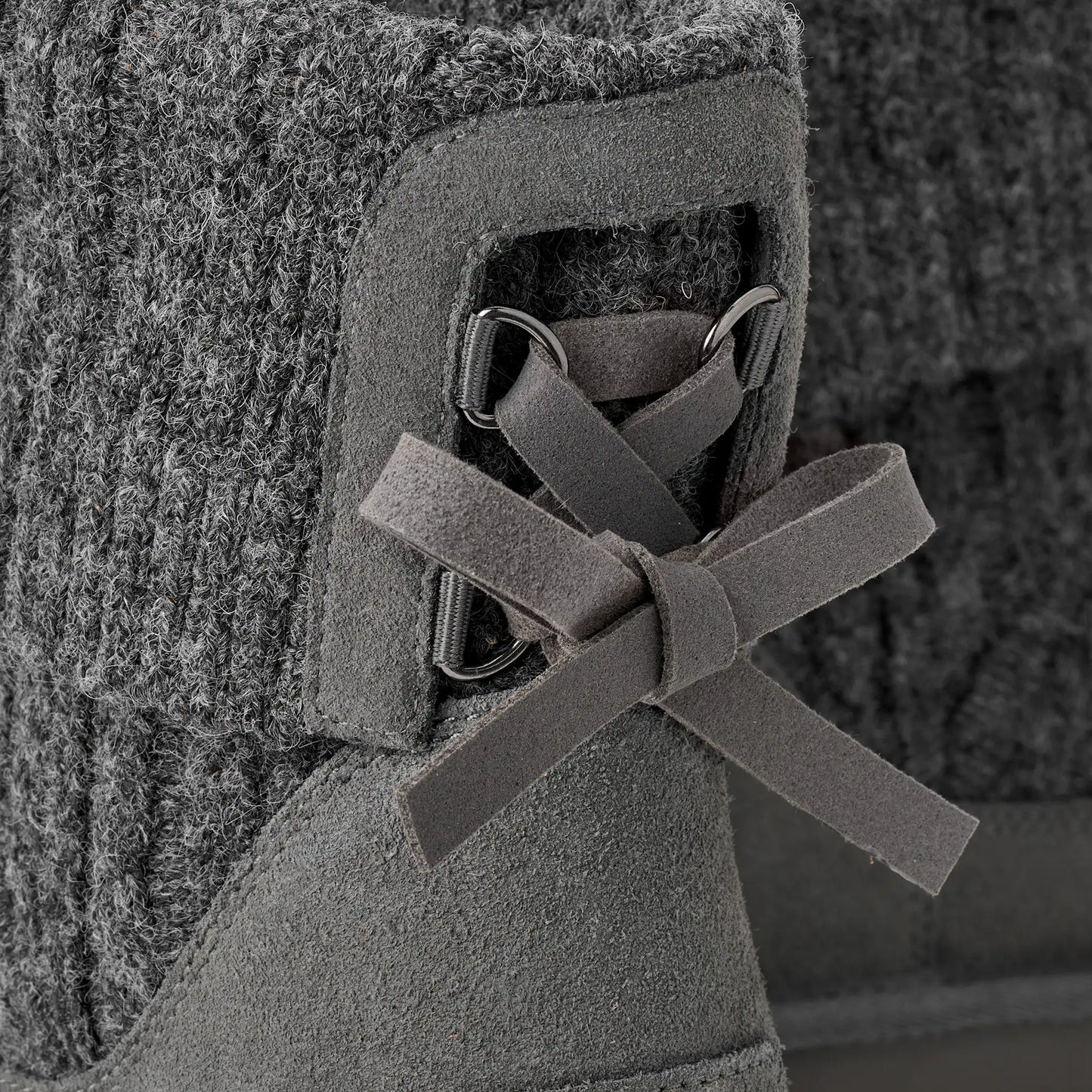 Mini Cabelle Knit Boot moon gray